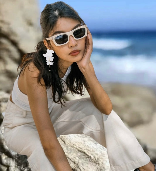 Boucles d'oreilles fleurs