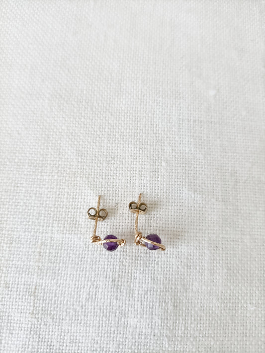 Boucles d'oreilles puces