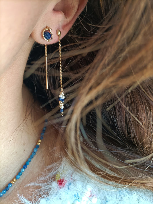 Boucles d'oreilles puces